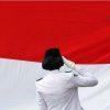 Bendera Indonesia Tercetak Terbalik di Malaysia