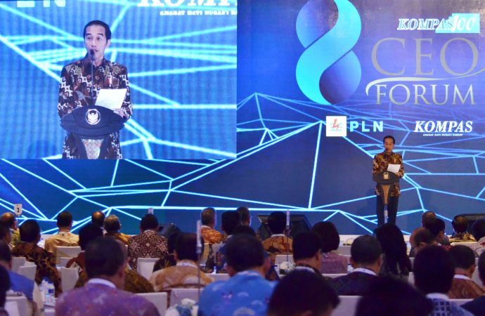 Jokowi : Kadin Jangan Nyambi Jadi Politikus