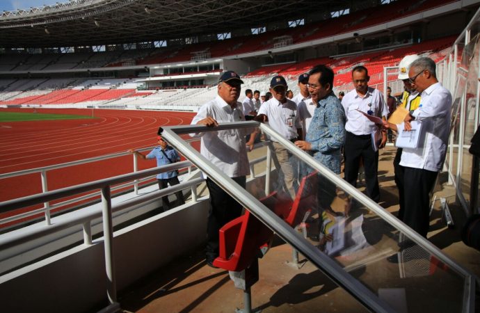 GBK Dirusak, Menteri PUPR Mewek