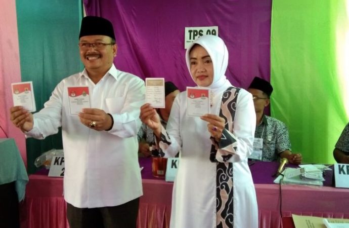 Hitung Cepat Pilbup Cirebon, Kalinga-Santy Menang