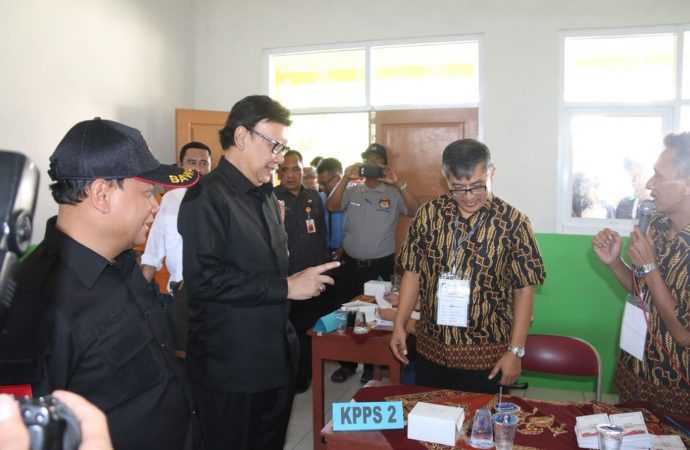 Mendagri Pantau Pilgub Jateng di Semarang