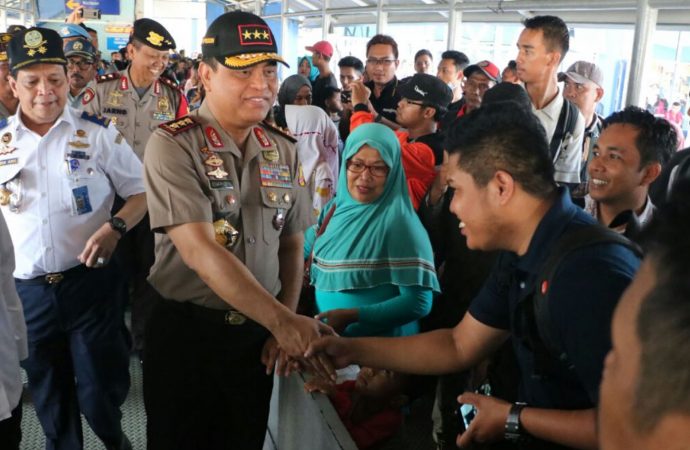 Wakapolri Pantau Arus Balik Bakauheni