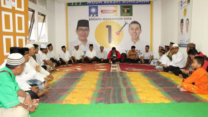 Jalin Silahturahmi Harry- Yandi Yakin Dipilih Rakyat