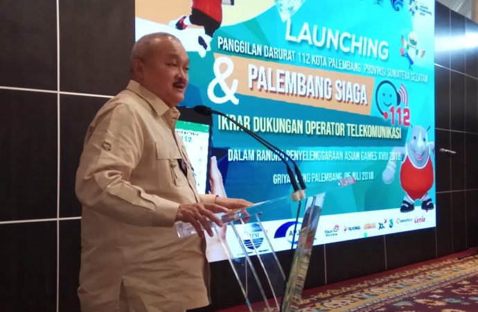 Jelang Asian Games, Palembang 112 Diresmikan