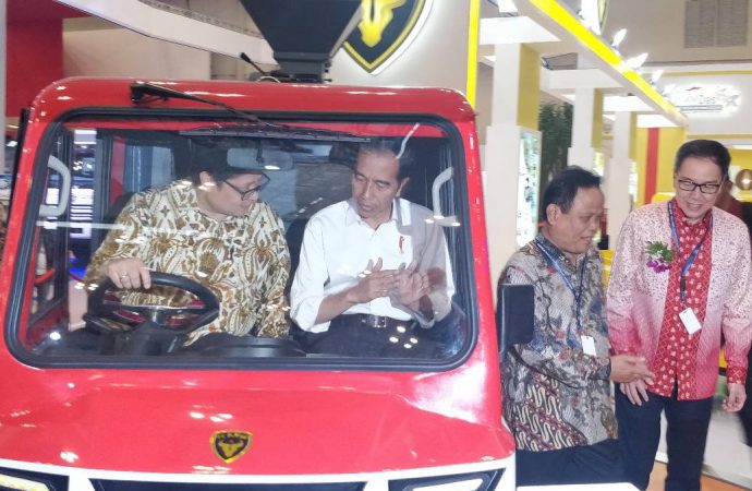 Pameran Otomotif Terbesar di Asia Dibuka Jokowi