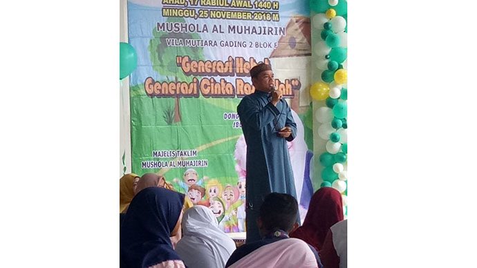 Kegiatan Amalia di Mushollah Al-Muhajirin Makin Semarak