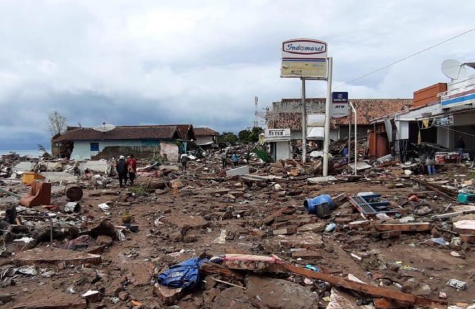 Ini Data Ter-update : 222 Meninggal, 843 Luka Akibat Tsunami
