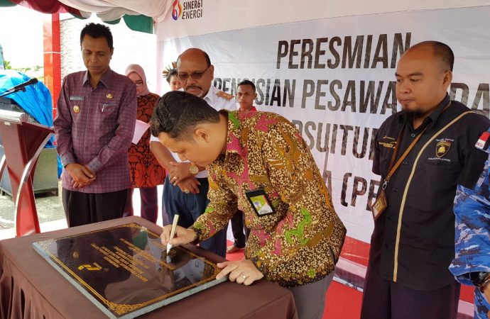 Pertamina Resmikan Depot Pengisian Pesawat Udara (DPPU) Karel Satsuit Tubun – Langgur Kabupaten Maluku Tenggara