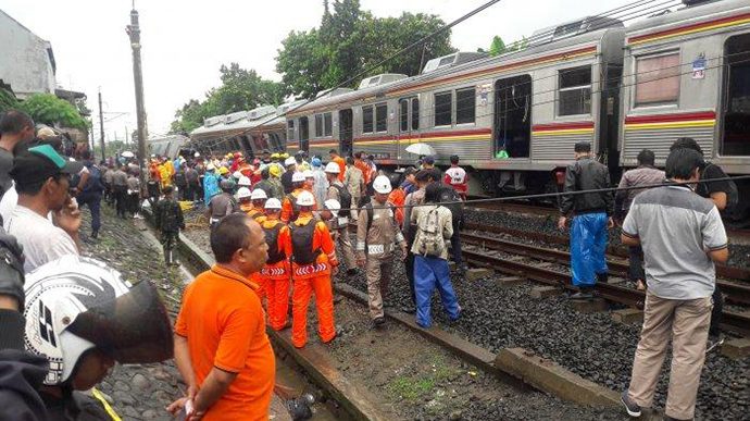 KCI : Korban Kereta Anjlok Yang Rawat Tinggal Dua Orang