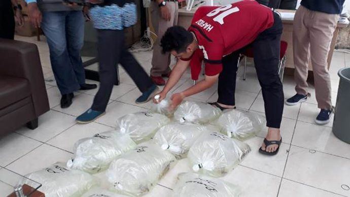 KKP Gagalkan Penyelundupan Benih Lobster di Bandung