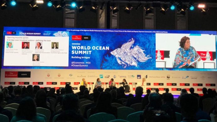 Menteri Susi Paparkan Potensi Laut RI di WOS 2019