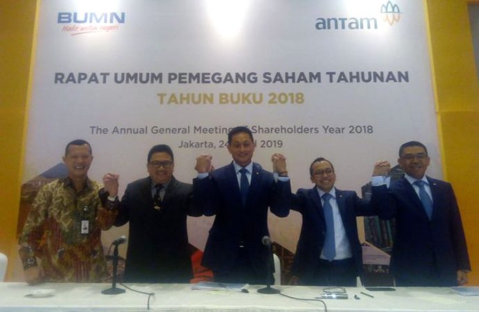 Pemerintah Rombak Direksi dan Komisaris Antam dan Garuda