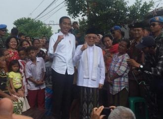 Jokowi-Amin Tanggapi Kemenangan di Tanah Tinggi