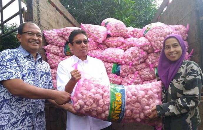 Kemendag Gelar OP Bawang Putih Di Bandung