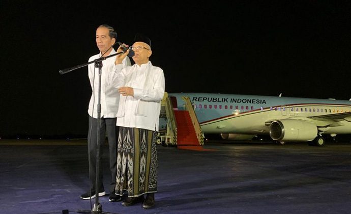 Majukan Bangsa Indonesia, Kiai Ma’ruf Mohon Doa dan Dukungan