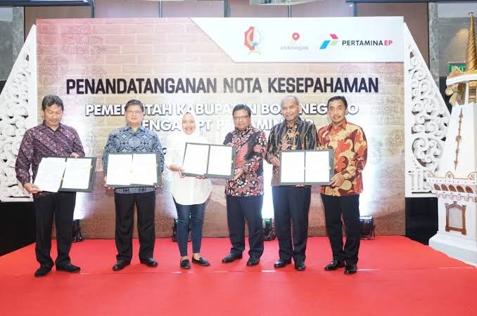 Pertamina EP-Pemda Bojonegoro Sepakati Kerjasama Pemboran