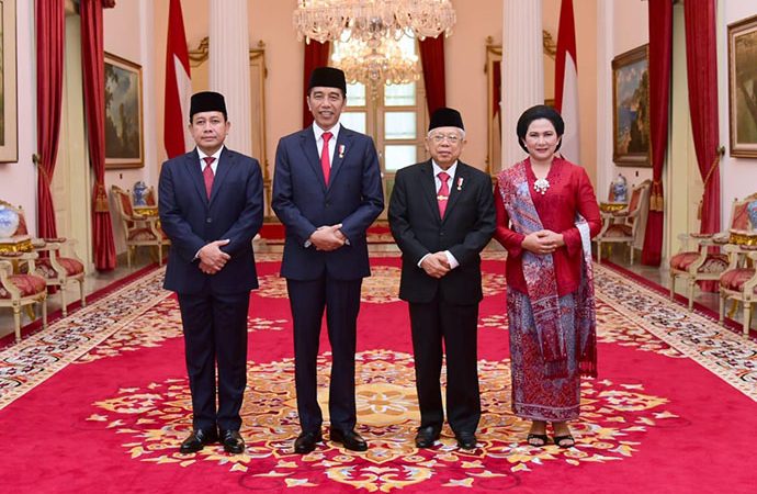 Presiden Lantik Aan Kurnia sebagai Kepala Bakamla