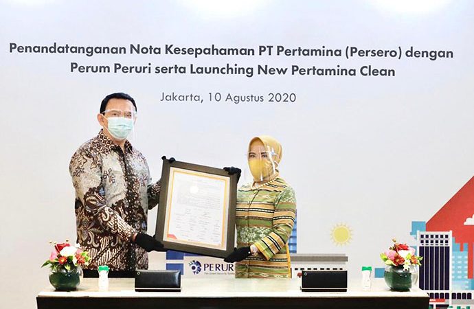 Piagam New Pertamina Clean, Direksi dan Komisaris Siap Jaga Integritas dan Transparansi