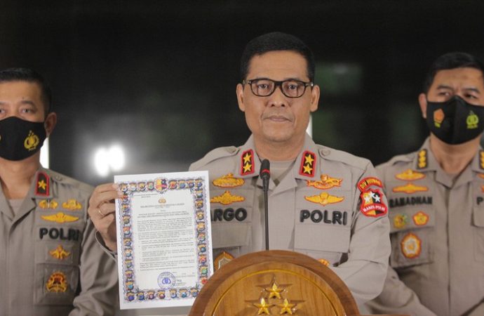 ﻿﻿Komunitas Pers Minta Kapolri Cabut Pasal 2d dalam Maklumat Mak/1/I/2021 Tentang FPI, Ini Alasannya