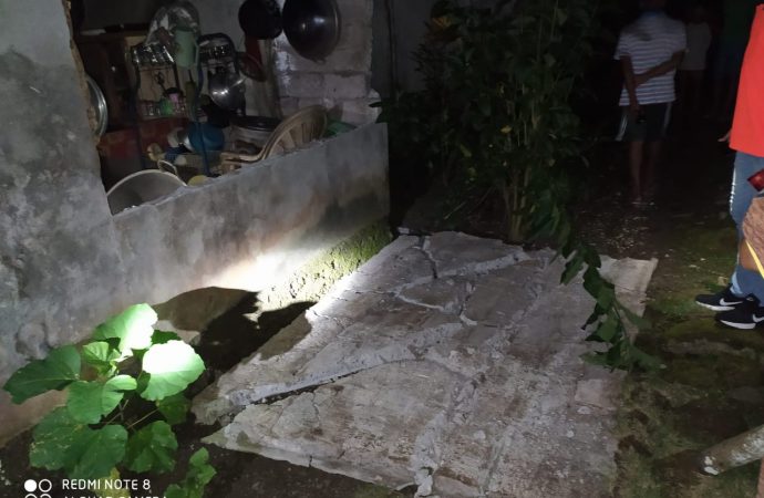 Gempa Sebabkan Lima Rumah Warga Kepulauan Talaud dan Satu Gereja Rusak