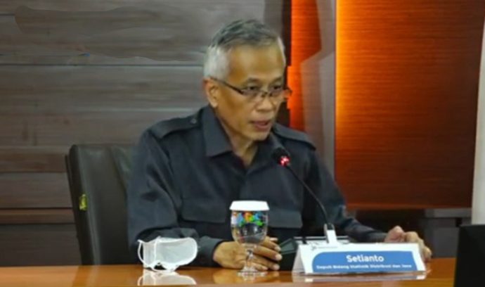 BPS Catat Inflasi Desember 2020 Sebesar 0,45 Persen