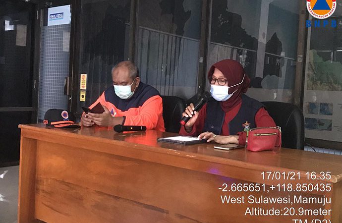 BNPB Inisiasi Pengaktifan Desk Relawan Penanganan Gempa Sulbar