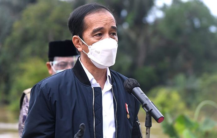 Jokowi Minta Sarana Penghubung yang Rusak Akibat Banjir di Kalsel Segera Diperbaiki