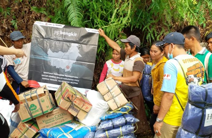 Bantu Korban Banjir Kalsel, Pertamina Foundation dan HOPE Worldwide Indonesia Laksanakan Ekspedisi Meratus
