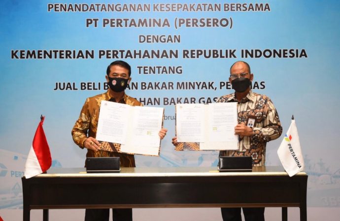 Pertamina Berkomitmen Penuhi Kebutuhan Energi Kemenhan