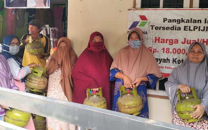 Antisipasi Peningkatan Kebutuhan Jelang Imlek, Pertamina Tambah Pasokan LPG di Riau
