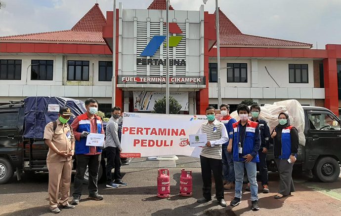 Banjir di Subang, Pertamina Pastikan Penyaluran LPG dan BBM Aman 