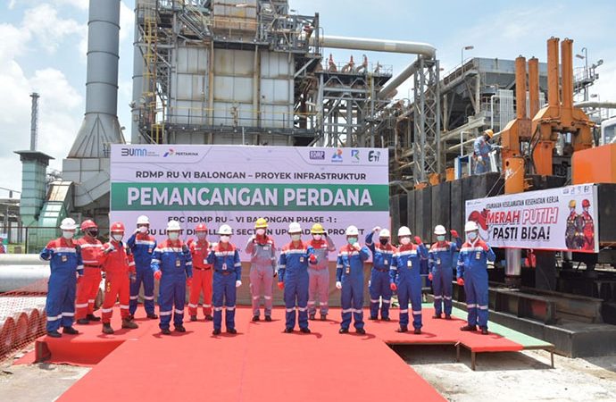 Proyek RDMP RU VI Balongan Phase 1 Dimulai