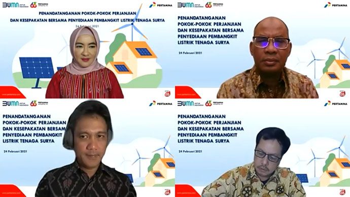 Pertamina Implementasikan Penggunaan EBT Di Lingkungan Perusahaan