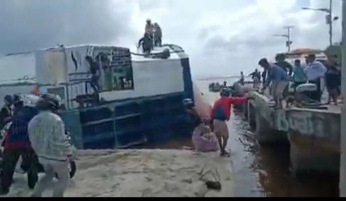 KMP Bili Terbalik di Sambas, ASDP Pastikan Seluruh Kru dan Penumpang Selamat