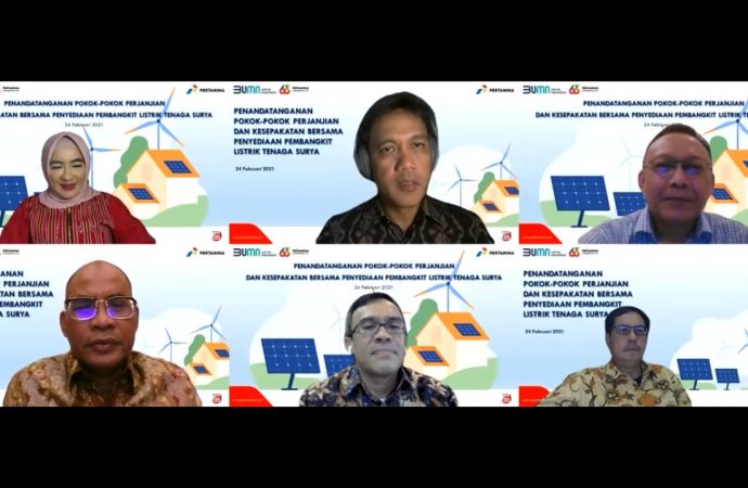 Pertamina Dorong Transisi Energi Mulai Dari Halaman Sendiri