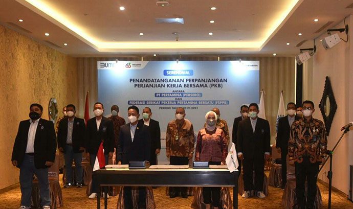 Pertamina – FSPPB Resmi Perpanjang PKB Terkait Hubungan Industrial
