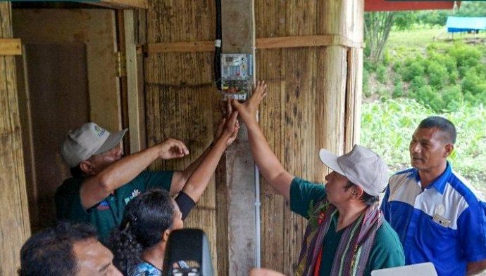 845 Warga Perbatasan NTT-Timor Leste Kini Tersambung Listrik 24 Jam