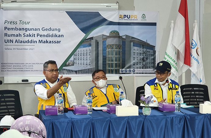 Sempat Mangkrak 5 Tahun, Proyek RS UIN Alauddin Makassar dilanjutkan Kementerian PUPR