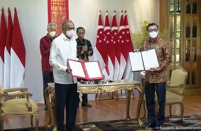 Persempit Ruang Koruptor, Indonesia dan Singapura Sepakati Perjanjian Ekstradisi