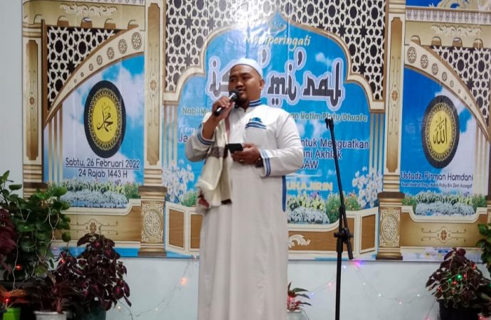 Ustadz Firman Hamdani: Peristiwa Isra Mi’raj Jadi Pembelajaran bagi Umat Muslim
