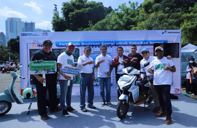 Hadir di EV Funday, Pertamina Dukung Ekosistem Kendaraan Listrik