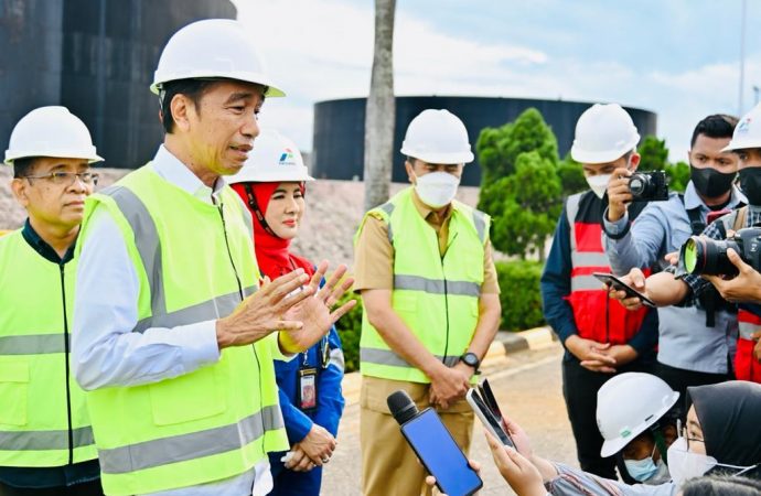 Tinjau Blok Rokan, Presiden Joko Widodo: SDM Kita Mampu, Produksinya Meningkat