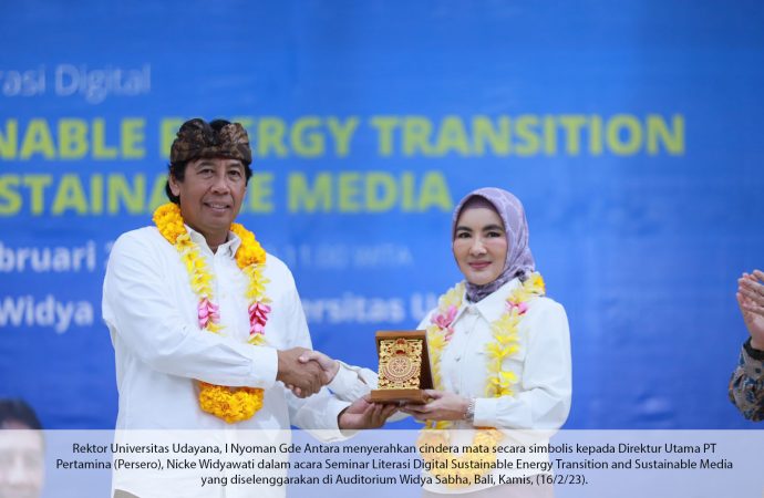 Gelar Seminar Literasi Digital, Pertamina Ajak Mahasiswa Udayana Kenali Isu Keberlanjutan