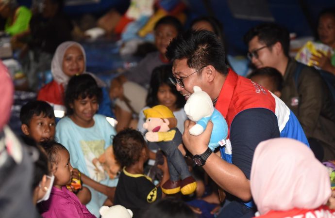 Relawan Perwira Pertamina Peduli Pulihkan Trauma Anak-Anak Korban Kebakaran Plumpang