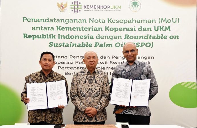 Sejahterakan Petani Sawit, KemenKopUKM Dan RSPO Jalin Kerjasama
