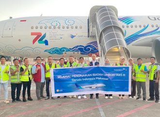 Optimalkan Peluang Pasar Umrah di Sulawesi, Garuda Indonesia Resmi Layani Penerbangan dari Makassar ke Tanah Suci