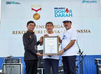 Dapat Kado Istimewa, Pelindo Raih Rekor Muri Donor Darah Terbanyak