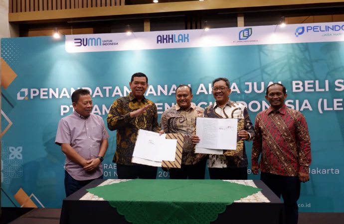 LEGI Resmi Menjadi Anak Usaha Subholding Pelindo Jasa Maritim