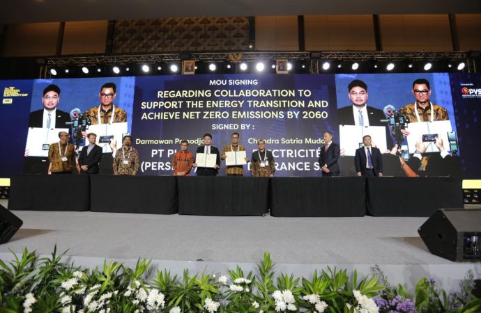 Kembali Buka Kolaborasi Global, PLN dan Lima Perusahaan Dunia Sepakat Kembangkan Listrik Hijau Nasional