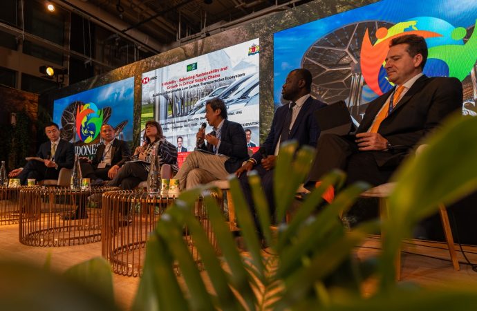 Pertamina NRE Sampaikan Pengembangan Ekosistem Kendaraan Listrik di COP28 Dubai